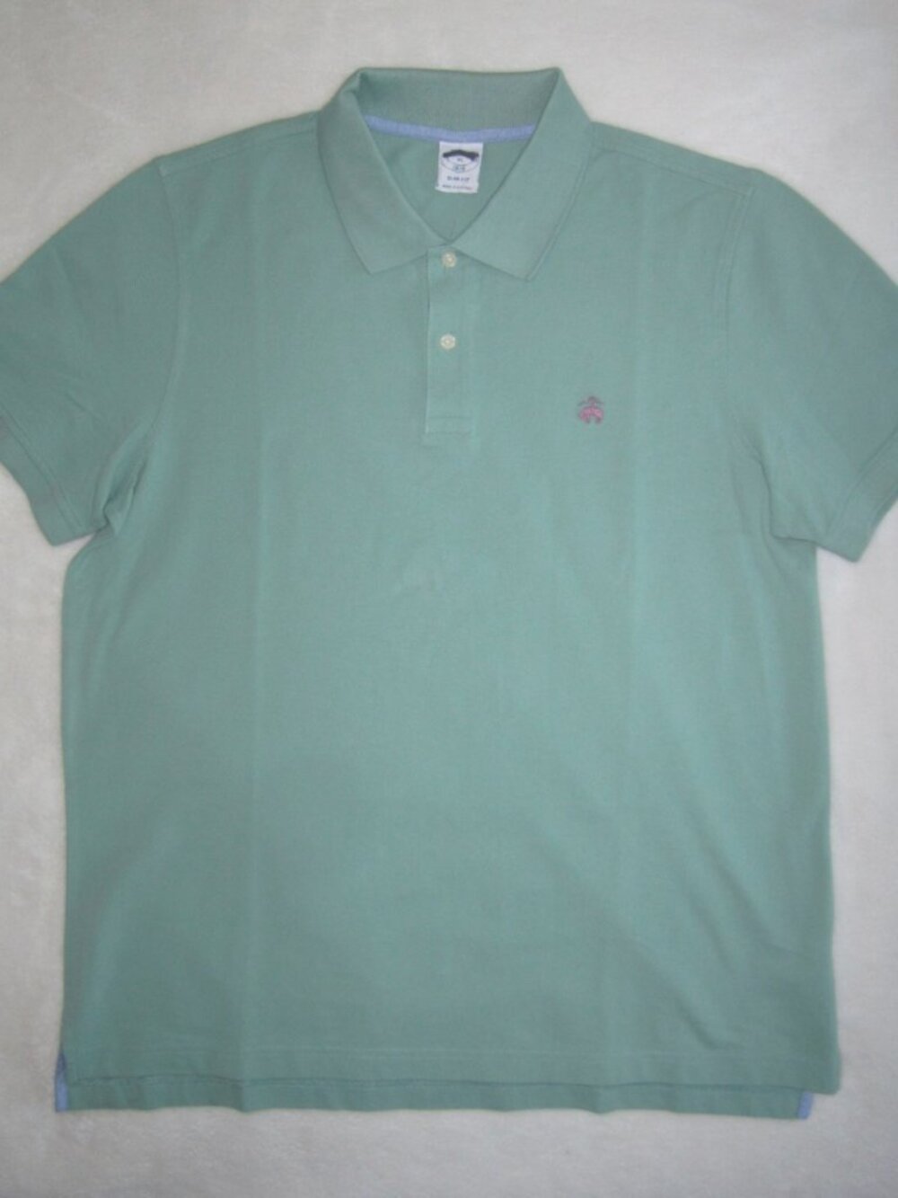 BROOKS BROTHERS 1818 Polo Shirt Modern Slim Fit Men's XL